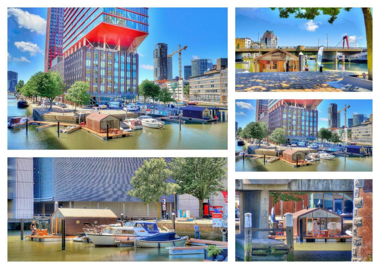 Hôtel Wikkelboats At Wijnhaven à Rotterdam Extérieur photo